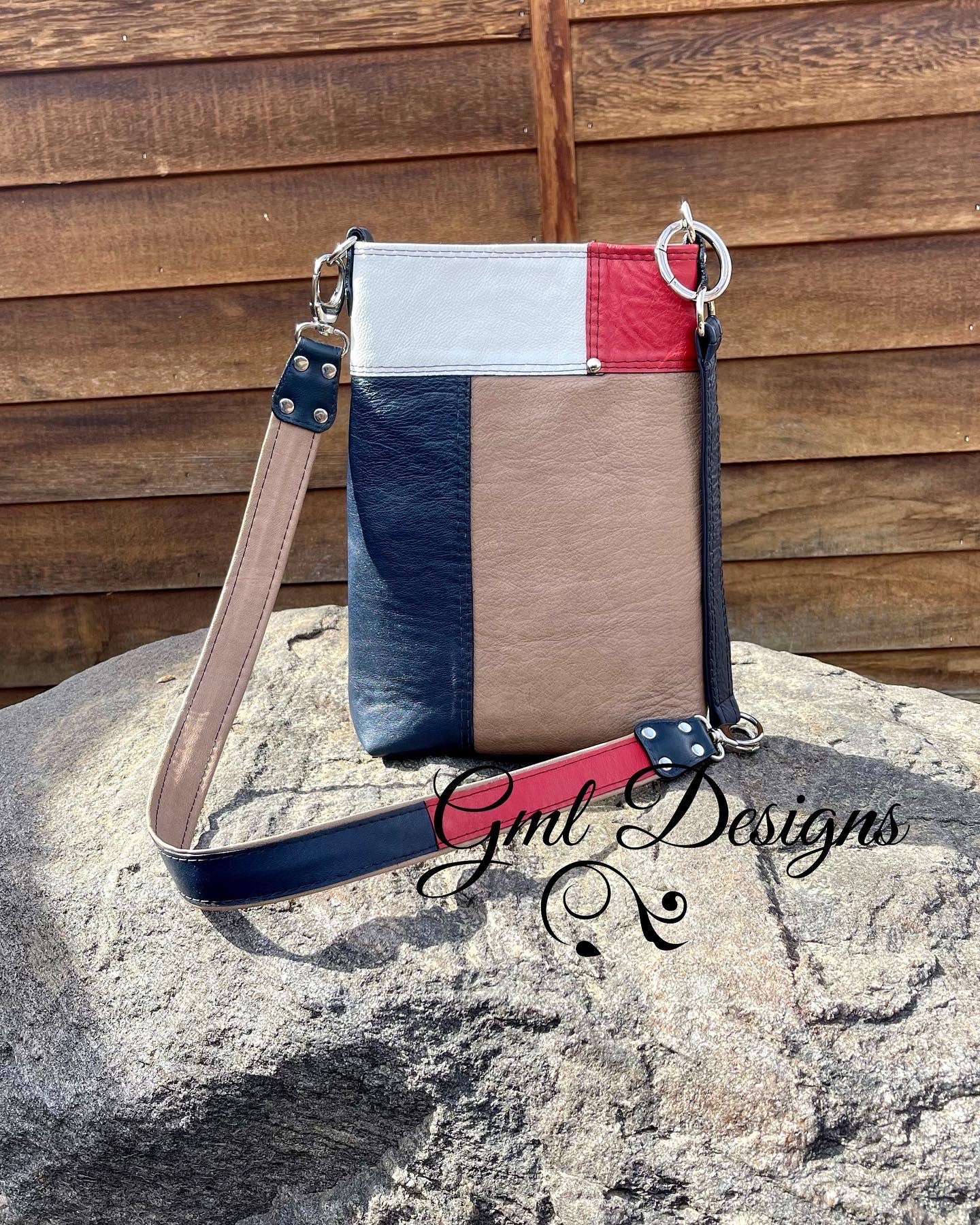Colour Block Leather Nightingale