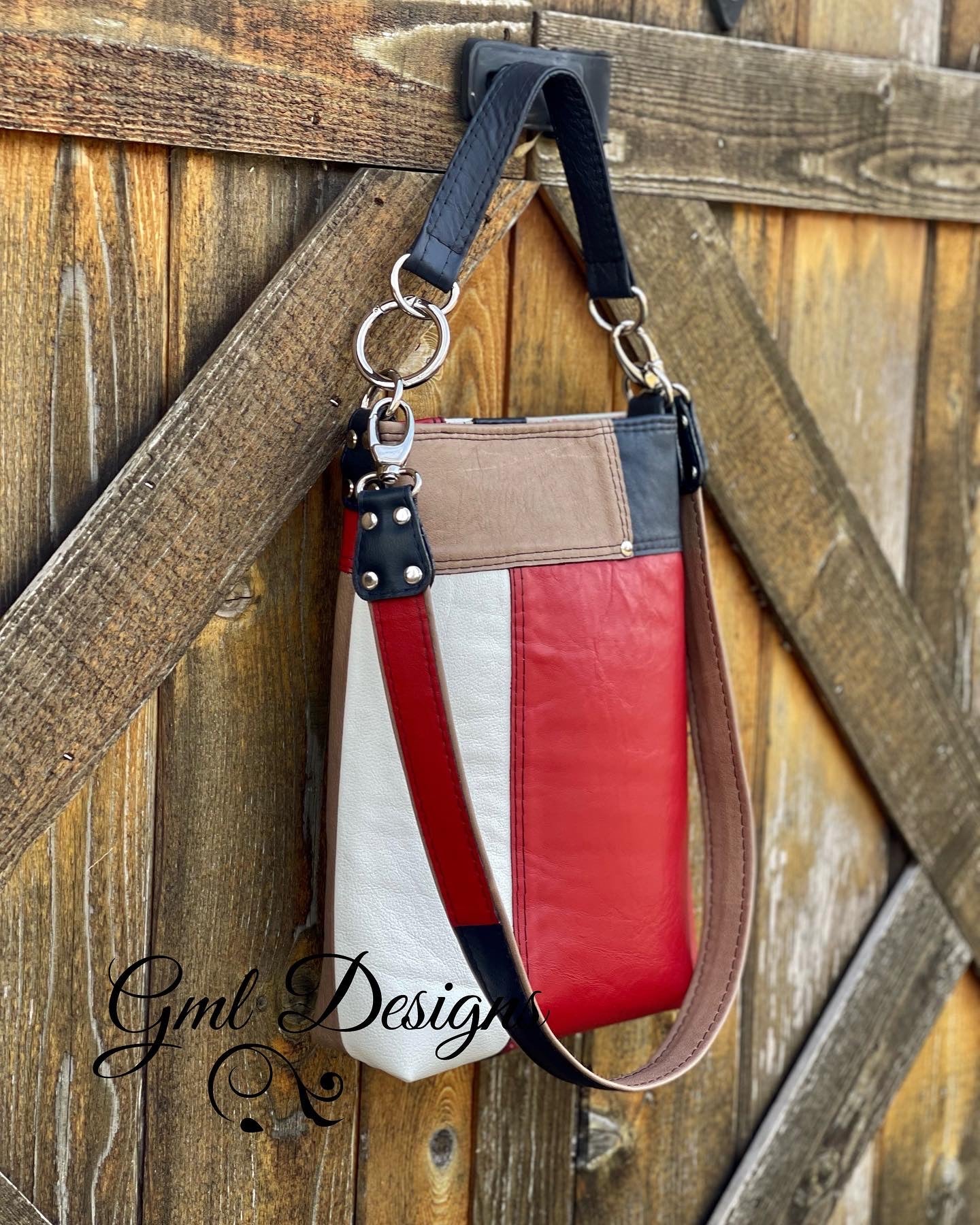 Colour Block Leather Nightingale