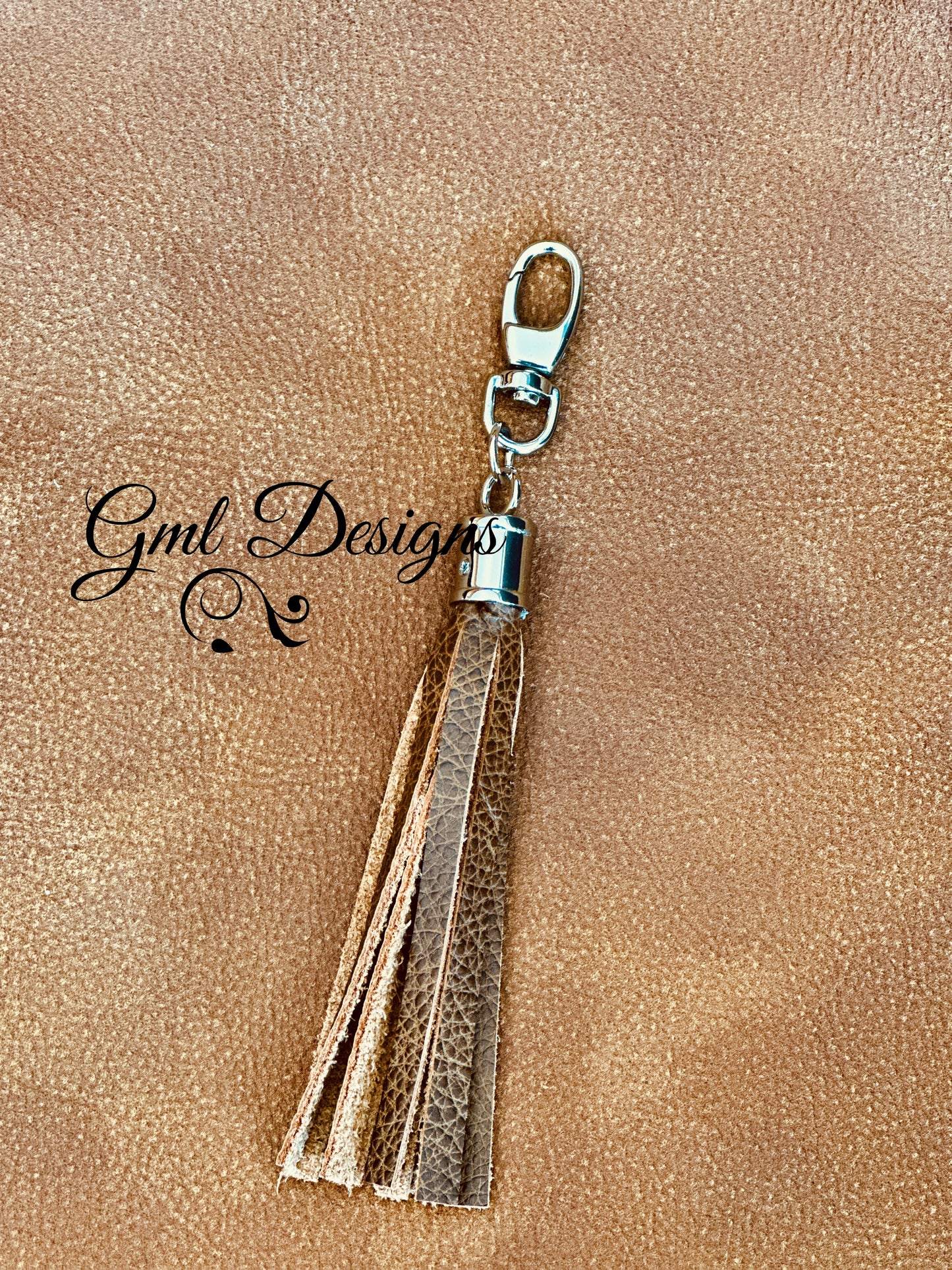 Leather Tassel - Brown