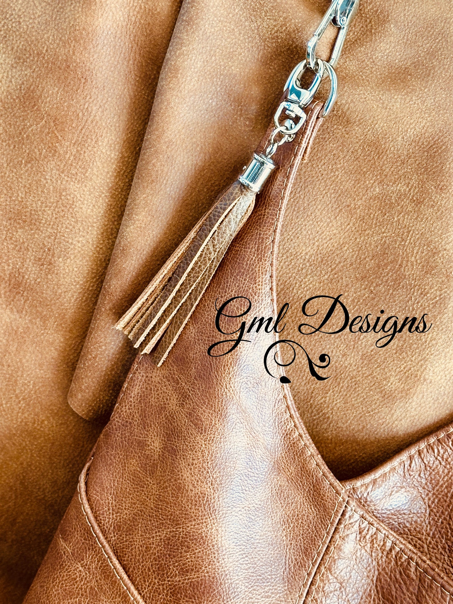 Leather Tassel - Brown